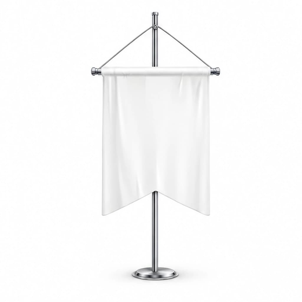 Drapeau suspendu