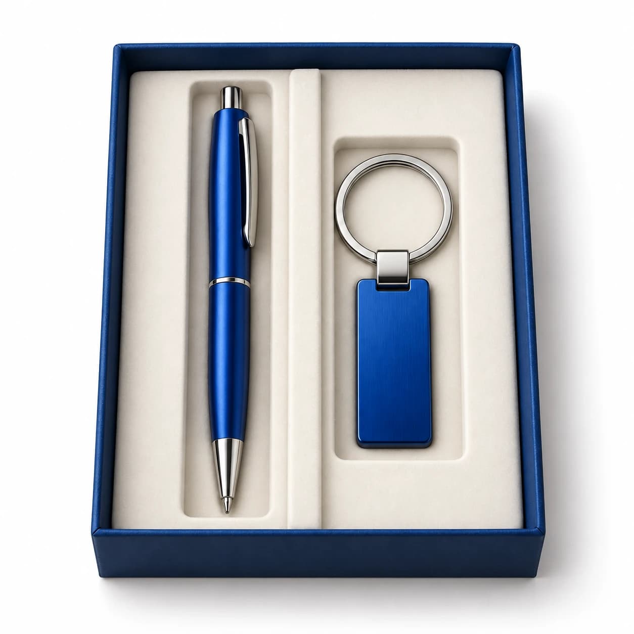 Duo remerciement bleu