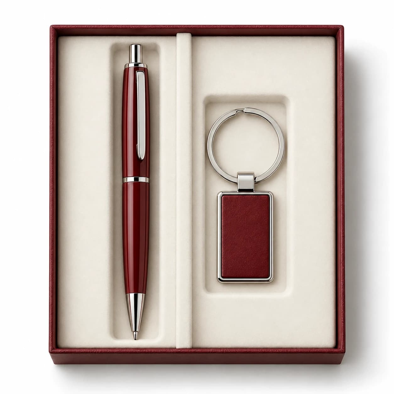 Duo exécutif stylo et porte-clés