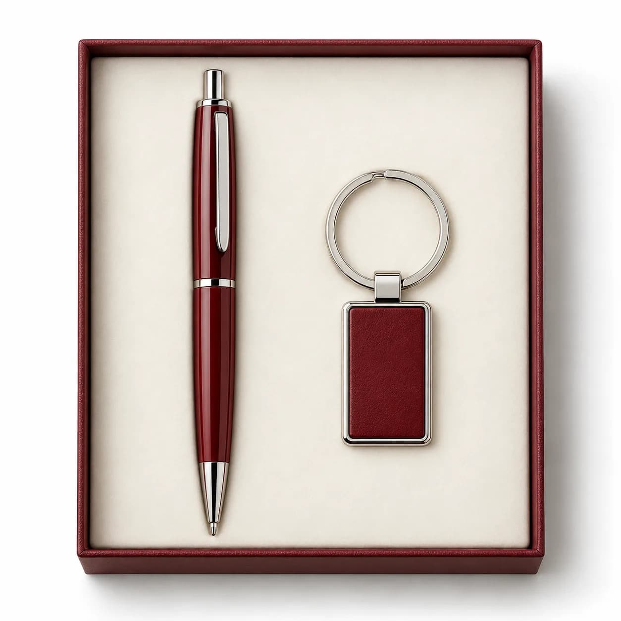 Duo exécutif stylo et porte-clés – image 1