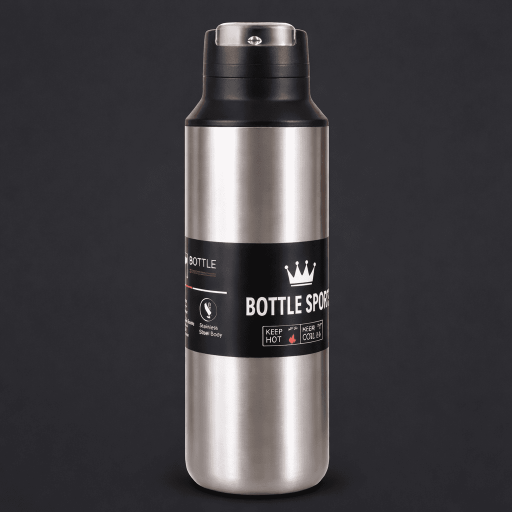 Bouteille isotherme sous vide chaud et froid