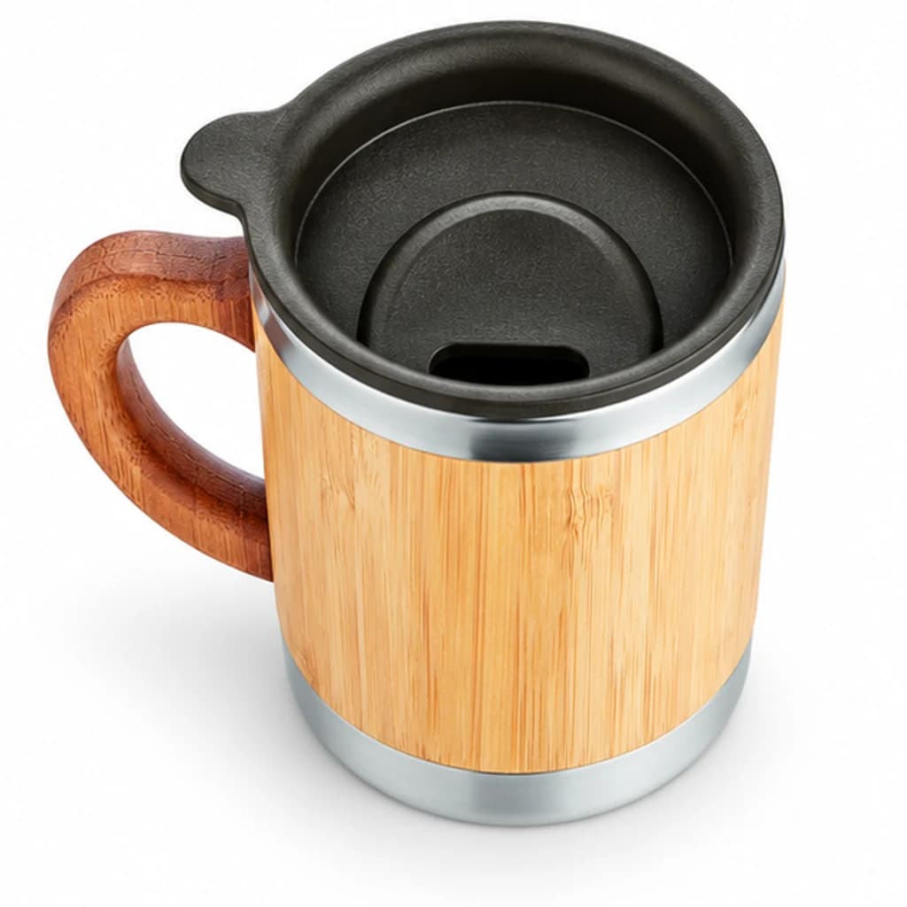 Mug en bambou avec anse : image 4