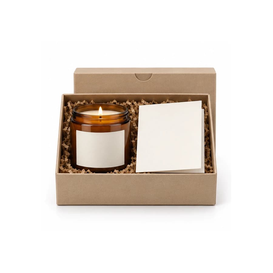 Set bougie et carte Aurora