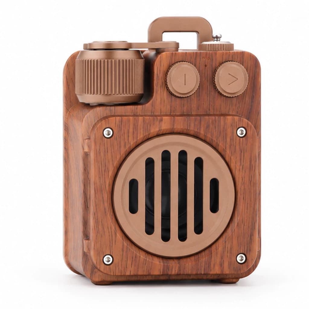 Haut-parleur Bluetooth rétro