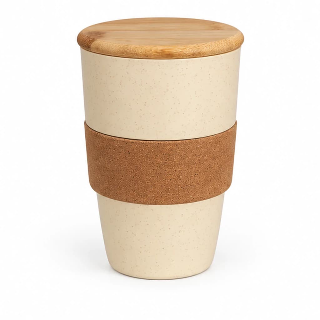 Tasse thermique en bambou