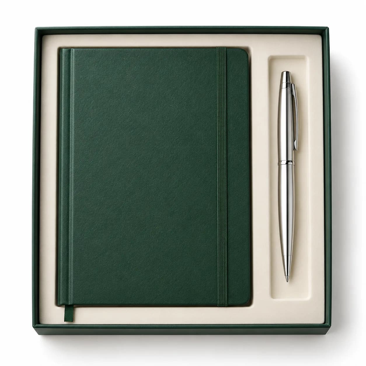 Duo agenda et stylo élégant