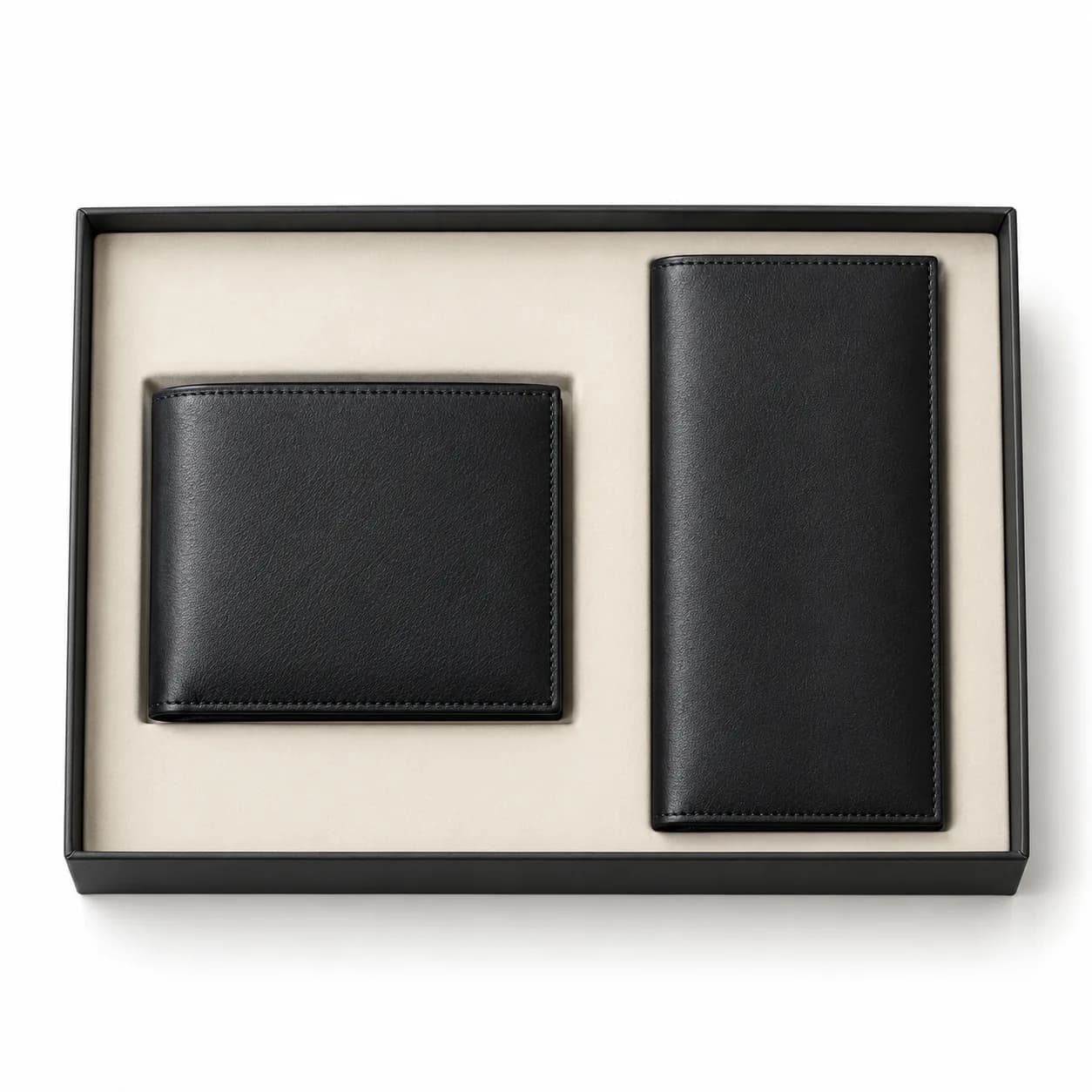 Coffret deux portefeuilles